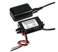 MINI LOCALIZZATORE GPS con SMS - 12 volt, con batteria Tampone, NO ABBONAMENTO Allarme Vibrazione - Tracker per Bambini/Auto/Bagagli - Impermeabile IP65 il più piccolo al mondo (King Spy Guard F20)