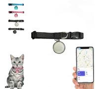 Mini localizzatore GPS impermeabile per cani e gatti, design a forma di campana per monitoraggio in tempo reale in tutto il mondo, facile da attaccare a qualsiasi collare per la massima sicurezza