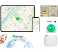 MINI LOCALIZZATORE TRACKER GPS WIRELESS FIGLI BAMBINI ANZIANI PER APPLE BIANCO