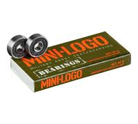 Mini Logo Skateboard Bearings Series 3 8mm 8 Pack