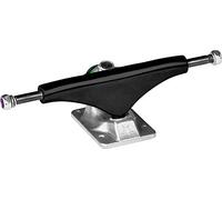 Mini-Logo Split Black/Raw-Set di 2 carrelli da 18,1 cm (boccole morbide 84a), Truck Skateboard Unisex, Nero/Grezzo, 7.13"