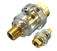 Mini lubrificatore in linea Lubrificatore for oliatore in linea da 1/4" for utensili pneumatici e tubi del compressore d'aria