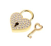 Mini lucchetto a forma di cuore con chiave personalizzato lucchetto amore per anniversario