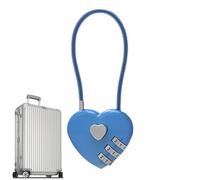 Mini lucchetto combinato - compatto in lega di zinco, adottato 3 - serratura digitale, dispositivo portatile di sicurezza da viaggio | leggero anti-corrosione - bagaglio, zaino in miniatura - Valigia