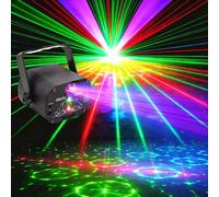 Mini luce disco DJ a proiezione con telecomando RGB e attivazione sonora, adatta per bar, KTV, compleanno, matrimonio, festa, confessione, anniversario, canto e ballo, anche come regalo spina USB,Rica
