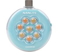 Mini luce LED Nanlite Cookie (blu ciano)