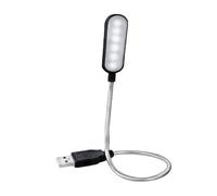 Mini luce notturna USB - Lampada da lettura LED portatile per computer portatile, luce calda e morbida per la cura degli occhi, luce flessibile per tastiera del libro | Illuminazione compatta a
