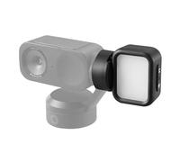 Mini luce per Insta360 Link2, illuminazione di riempimento magnetica portatile per webcam Insta 360 Link 2 C Accessori con 4 temperature di colore e oscuramento continuo, supporto magnetico
