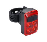 Mini luce posteriore BBB Cycling Slide Rouge