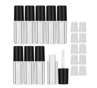 Mini lucidalabbra da 10 pezzi da 1,5 ml, contenitore per rossetto ricaricabile per balsami per labbra, lucidalabbra
