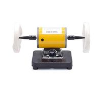 Mini lucidatrice a velocità regolabile da 200 W for kit smerigliatrice banco for tornio a motore for gioielli dentali Lucidatura superficiale