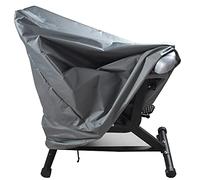 Mini Lustrous Copertura per cyclette, copertura per bici da interno per bici da fitness, per casa, palestra, allenamento, bici, bici da allenamento, copertura per esterni, grigio