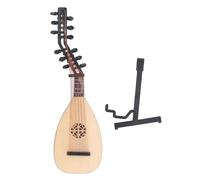 Mini Luto PIPA Modello PIPA Articolo in legno in legno Musical Strument Decor un unico di sostegno Ornament per bambini per bambini adulti