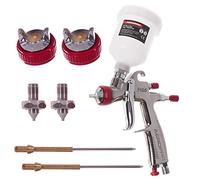Mini lvlp vernice spray stola tre ugelli 0,8 + 1,0 + 1,2 AeroPro pistola a spruzzo
