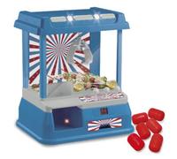 Mini macchina acchiappapremi surprise machine - gioco interattivo con luci e suoni, capsule e timer - zig zag