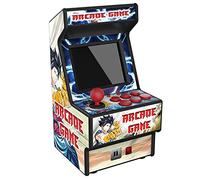 Mini macchina arcade, 156 giochi a 16 bit integrati, schermo a colori da 2,8 pollici, joystick a 8 vie, console di gioco retrò portatile - Gaming by Golden Security!