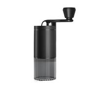 Mini macchina da caffè a manovella, compatibile for, l'esterno, il portatile, la macinazione grossolana e fine regolabile, smerigliatrice(Black)