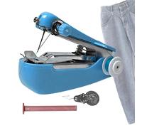 Mini macchina da cucire elettrica, dispositivo da cucito portatile, resistente al calore, kit da cucito elettrico per principianti, artigianato fai da te e uso in viaggio