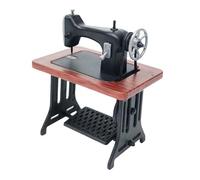 Mini Macchina da cucire | Macchina da cucire in miniatura Per Mobili E Come Giocattoli Sartoriali | Arredamento Vintage In 1 24 | di gioco per studenti ragazze scolari