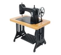 Mini Macchina da Cucire - Mini Macchina da Cucire Mobili in Miniatura Giocattoli per Vestiri | 1 24 Scala Vintage Arredamento Accessori per Gioco per Studenti, Ragazze, Ragazzi, Studenti in Età