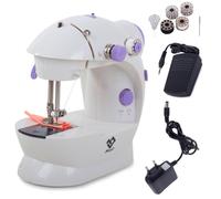Mini macchina da cucire mini portatile 2 velocità + pedale