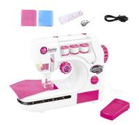 Mini macchina da cucire: strumento portatile per bambini e adulti, alimentato a batteria e ha un design facile da usare. Dispositivo funzionale che aiuta i giovani studenti di ragazze o ragazzi a