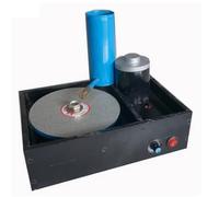 Mini macchina for la lavorazione e pietre preziose, macchina for lucidatura e molatura angolare, for uso domestico da 6 pollici, regolazione a velocità, macchina for pietre preziose(Standard)