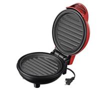 Mini Macchina For Waffle Da 350 W, Mini Macchina For Dolci For Uso Domestico, Ideale For Ciambelle, Waffle, Panini For La Colazione, Facile Da Pulire, Macchina For Pancake Elettrica For Uso(Red,No. 3)