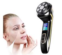 Mini Macchina HIFU 4 in 1 Dispositivo di Bellezza per il Lifting della Pelle per le donne viso e Corpo Mento Collo Occhio, Massaggiatore Facciale Portatile a Impulsi RF ad Ultrasuoni EMS