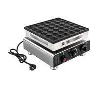 Mini macchina olandese Pancake Maker Poffertjes, macchina per pancake a 36 fori, macchina elettrica per waffle (finestre rotonde e scoperte), piedini antiscivolo