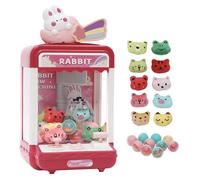 Mini Macchina per Artigli Grabber Caramelle Machine con 10 Bambole 10 Palline,elettrica luci e Suoni interattivi Claw Machine