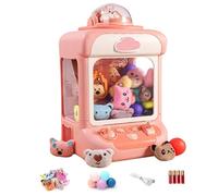 Mini macchina per artigli per bambini carina a forma di coniglio USB fai da te macchina per afferrare alimentata a batteria mini distributore automatico per la casa Natale per bambini stile 1