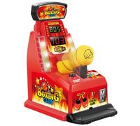 Mini macchina per boxe con le dita, giocattolo antistress da tavolo con bersaglio in gomma morbida, divertente giocattolo da ufficio 5x7x9