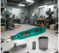 Mini macchina per incidere elettrica modello plug-in trapano penna per incisione fai da te regolabile a 3 velocità per legno pietra vetro ceramica pietra marrone