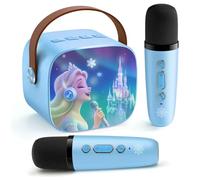 Mini macchina per karaoke per bambini, giocattolo per bambini, idea regalo, mini macchina per karaoke con 2 microfoni wireless, età 3, 4, 5, 6, 7, 8, 9, 10, 11, 12+ anni, microfono per bambini di