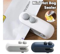 Mini macchina per sigillare sacchetti di calore elettrica Sacchetti sigillanti per sacchetti 2in1 Macchina per sigillare sacchetti di plastica Sigillatrice di calore per sacchetti di plastica
