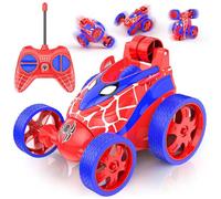 Mini Macchina Telecomandata Spider Acrobatica per Bambini 3 4 5 6 7 Anni, Macchinina Radiocomandata Auto RC Giochi Regalo Compleanno Pasqua Natale Giocattoli Gioco Bimbi Stunt Remote Control Car