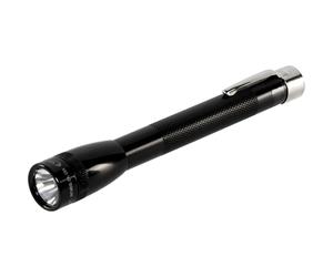 Mini Mag-Lite AAAC Micro M3A012 - Custodia regalo con clip da tasca, 12,5 cm, colore: Nero