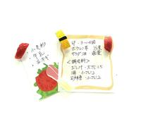 Mini magnete giapponese per sushi set da 6 pezzi