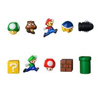 Mini magneti da frigorifero con personaggi 3D di Super Mario Brothers, magneti divertenti per lavagna, armadietti, magneti decorativi per ufficio e cucina (10)