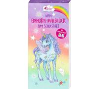 Mini-Malblock - Mein Einhorn-Malblock zum Schulstart: Malblock mit Farben und Pinsel