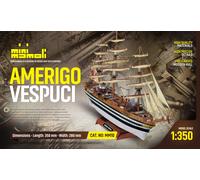 MINI MAMOLI - Modello Kit Barca Amerigo VESPUCCI Serie MINIMAMOLI Scala 1:350 - DUS_MM10