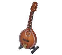 Mini Mandolino, Elegante Modello Fatto a Mano a 8 Corde con Staffa Salvaspazio per Tiglio Domestico