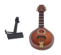 Mini Mandolino Strumento Fatto a Mano Elegante Modello di Mandolino a 8 Corde Decorazione Domestica