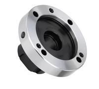 Mini mandrino a flangia, Mandrino a pinza ER16/25/32/40/50 for tornio CNC, precisione 0,005 mm, acciaio 40CrMo, 45-125 mm(Er40-d125 7holes)