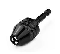Mini mandrino autoserrante da 0,3-8 mm convertitore autoserrante for trapano elettrico - adattatore a cambio rapido con codolo esagonale da 1/4"(0.8-8mm)