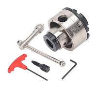 Mini Mandrino per Tornio, 4 Ganasce Dimensioni Standard 3,75 Pollici Connessione Stabile Mini Mandrino per Tornio per Legno per Macchine per la Lavorazione del Legno