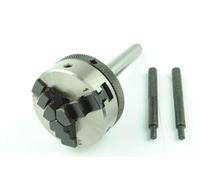 Mini mandrino per tornio a 3 ganasce autocentrante mandrino 65 mm con codolo MT4 timone Arbour-Amz645