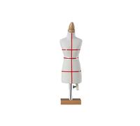 Mini manichino da cucito completamente articolato: mezzo scala 1/2 1/3 1/4 di taglia di taglia con giunti flessibili per la produzione di motivi realistici e il lavoro di adattamento bianco 1/4B