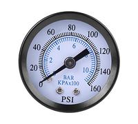 Mini manometro, manometro 1/8 "NPT per olio combustibile aria e acqua 0-160 psi/0-10 bar